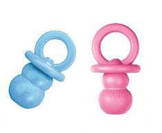 KONG Puppy Binkie Dog Jouet, Petit, Couleurs Assorties