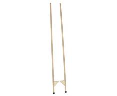 Échasses en bois professionnelles par Pedalo - 140 cm, 150 cm, 170 cm, 200 cm - 90 kg et 120 kg - Résistantes, antidérapantes et réglables - Pour les enfants et les adultes, 657007, 200 cm