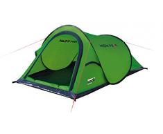 High Peak Campo Tente Instantanée Mixte Adulte, Vert/Anthracite, M