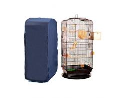 chengsan Housse cage oiseaux, Housse cage pour Reptiles et Perroquet 100% Coton, Housse oiseaux accessoires, Housse pour Cage à Oiseaux pour Animal Domestique, Bonne Nuit Cage à Oiseaux