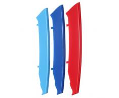 Alamor Voiture M-Sport Calandre Avant Couvre Reins Bandes Clip Trim pour BMW 3 Series E90 04-08