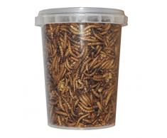 Vers séchés congelés- 500 ml - Nourriture pour reptiles, tortues, oiseaux, hérissons