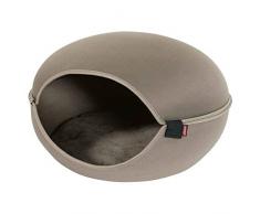 Dôme Chat Louna Taupe Marron