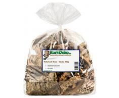 Kork-Deko Ecorce de Liège Morceaux I Aquarium Terrarium Décoration I Sachet 500gr | Nettoyé et désinfecté