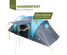 skandika Hammerfest Tente familiale 4 Personnes Bleu 500 x 220 x 200 cm Mixte