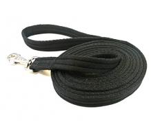 Longe pour cheval/laisse pour grand chien, sangle aérée rembourrée 25 mm, très résistante, douce et durable