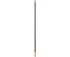 Fiskars Manche pour balais et râteaux de jardin Fiskars Solid, Longueur : 157,5 cm, Aluminium, Noir/Orange, Solid, 1014913