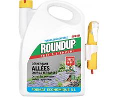 Roundup Désherbant Cours Allées Prêt à lemploi, 5L