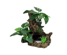 OMEM Reptile Décorations pour Terrarium Paysage Habitat Décor Aquarium Aquarium Fish Tank Ornement Bois