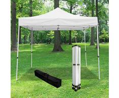 SKYLANTERN Tonnelle de Jardin Pliable 3x3 m 520D (320g/m2) - Qualité Professionnelle -Tonnelle Barnum Pliant - Tente Pagode Pliable Imperméable Idéale pour Reception en Exterieur