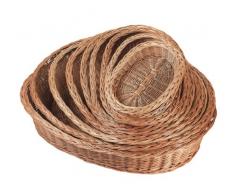 Kerbl Corbeille avec Rebord en Osier pour Chien 90 cm