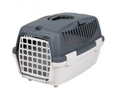 Trixie - Cage Transport Chien/chat - Capri 1 - 32 X 48 Cm - Gris Clair Et Foncé
