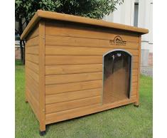 Pets Imperial® Norfolk Chenil Isolé En Bois très grande taille chien Avec Plancher Amovible Pour Un Nettoyage Facile c