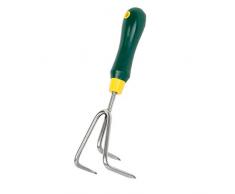 Alimagic Griffe de Jardin 3 Dents, pour ameublir et aérer Le Sol, poignée Ergonomique