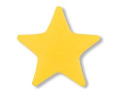 Ami Lian® Coussin étoile jaune Coussin Déco kuschlig duveteuse env. 60 cm