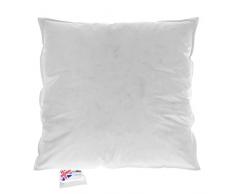 Homescapes – Oreiller ou coussin naturel 65 x 65 Plumes de canard Anti acarien