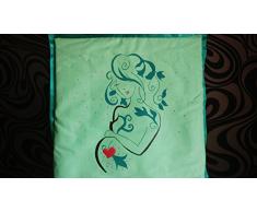 Coussin déco 40x40 cm. Serie "Maternite"