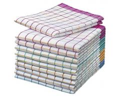 HOME GARDEN Lot de 10 TORCHONS DE Cuisine - 45 x 70 cm