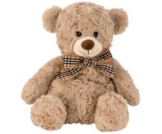 Geschenkestadl Bouillotte peluche ours, coussin chauffant et rafraîchissant avec millet et lavande