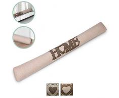 Beautissu Boudin Bas de Porte Tuuli HE - Fenêtre - Isolant - Contre Les Courants dair Froid - Coton - 90 cm - Beige