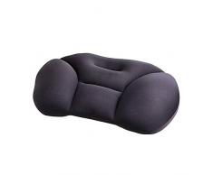 Body bogam Cervicaux Oreiller 9 Millions de microbilles-air Lavable à la Machine pour Le Soutien du Cou (Gris)