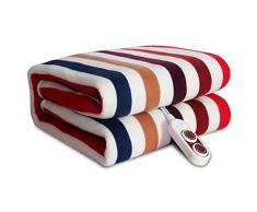 Couvertures chauffantes Couverture Électrique Chauffage Plus Épais Double Body Warmer 150 * 120cm Couverture Chauffante Thermostat Chauffage Électrique Couverture Chauffage Électrique