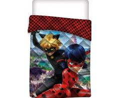 Couette imprimée 1 Personne 4 Saisons en Microfibre Polyester - Ladybug -