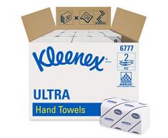 Kleenex 6777 Ultra Essuie-Mains Enchevêtrés 2 Épaisseurs, Moyen, Blanc, Paquet de 30