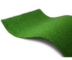 Moquette dextérieur Wellness au mètre | Tapis Gazon Synthétique | Terrasse, Jardin, Piscine etc. | 5 Couleurs au Choix | Vert - 2,00m x 1,00m