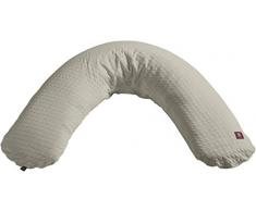 RED CASTLE, Big Flopsy, Coussin dAllaitement et de Grossesse, Oreiller Maternité, Pour Dormir et Allaiter, Soutien, Détente et Confort Optimal, Fleur de Coton, Taupe