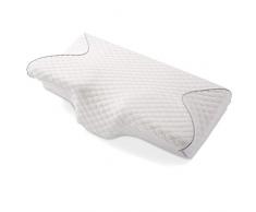 MARNUR Oreiller Cervical en Mousse à Mémoire Oreiller Orthopédique Profilé Soutenir Le Dos Oreillers Ergonomiques pour La Douleur Au Cou et Aux épaules avec