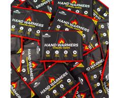 BetterDay [Nouveau Chauffe-Mains avec Housses qualité supérieure 100% Naturel - 80 chaufferettes de Poche (40 Paires) Jusqu’à 62°C Pendant 10 Heures - Coussinets Chauffants instantanés