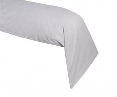 Lovely Casa T34820004 Alicia Taie de Traversin Coton Perle 185 x 45 cm