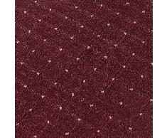 casa pura Tapis de Couloir Tapis Long | Design Tapis Pois | antidérapant, 100% polypropylène | Couleurs et Tailles au Choix | Rapido, 66x100cm, Rouge