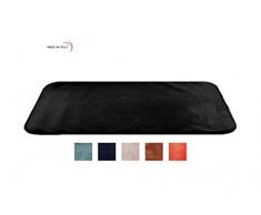 ALADINO Paillasson dentrée/Tapis dentrée Tapis Ultra Absorbant & Lavable Machine à Laver Antidérapant | Paillasson Entrée Exterieur -Interieur -Jardin-Garage-Salle de Bain (Noir, 50_x_65_cm)