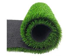 Gazon artificiel, tapis de pelouse haute densité for pelouse de jardin dune hauteur de 20 mm, fausse pelouse, pelouse synthétique dextérieur, adaptée à la moquette de balcon de jardin Choisissez par