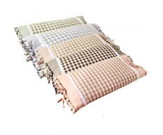 Beddingsales Sarrasin Oreiller Lavé Coton Sarrasin Coquille Rempli Oreiller Dormir À La Maison Textile Accessoires