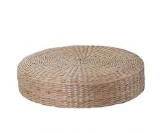 Coussin de Méditation Coussin Yoga Zafu Coussin de Méditation de Tatami Futon Tricoté à la Main - Fancylande