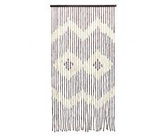 JVL Provence en Bois à Suspendre en Perles de Porte Diamants Rideau décran, Multicolore, 90 x 180 cm