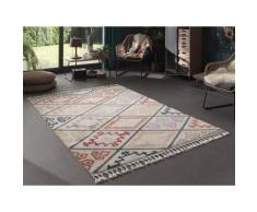 Kilim Tapis de Salon Ethnique - Multicolore (Multicolore 156, 160 x 230 cm)