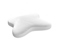 bonmedico Oreiller pour dormir sur le ventre et sur le côté, coussin ergonomique, oreiller en mousse à mémoire de forme