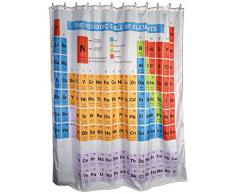 Out of the blue Rideau de Douche, 100% Polyester, Multicolore