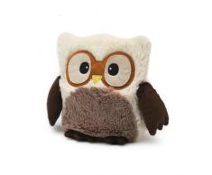 Soframar - Bouillotte Peluche Hooty - Hibou Marron