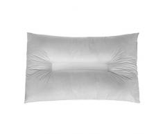 HOMESCAPES Oreiller Anti-ronflement Ergonomique en Coton et Fibres Creuses, Oreiller rectangulaire 50 x 75 cm