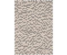 myfelt Hella Tapis carré en Feutre Gris Clair 100 x 70 cm