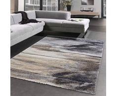 Petit Tapis carré de Haute qualité Elegant 01 Gris Tapis Moderne épais et Moelleux