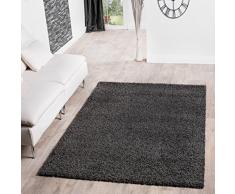 PHC Shaggy Tapis à longs poils Tapis Salon Prix Marteau de différentes couleurs, anthrazit, 160 x 220 cm