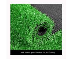 Nologo Pelouse en Gazon Synthétique Gazon Artificiel Épais De 30 Mm Moquette Dextérieur Synthétique (Size : 2x1.5m)