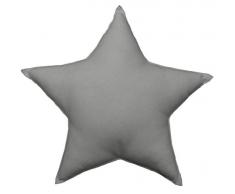 Enjoy Home Coussin Etoile Gris STARGR040, Coton, 30x50 cm
