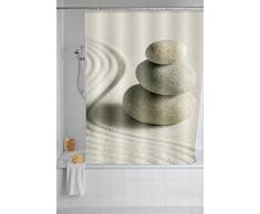 Wenko 20968100 Sand and Stone Rideau de Douche 180 x 200 cm